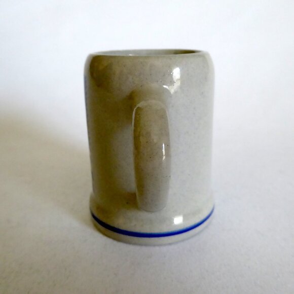 VINTAGE AUGUSTINER BRAU MUNCHEN MINIATURE CERAMIC GERMAN BEER STEIN (NEW) - Picture 4 of 7